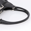 PRADA Shoulder Bag Leather Black Silver Auth BA15920M-7