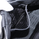 PRADA Shoulder Bag Leather Black Silver Auth BA15921M-25