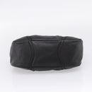 PRADA Shoulder Bag Leather Black Silver Auth BA15921M-5
