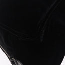 PRADA Hand Bag Velor Black Silver Auth BA15923V-17