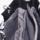 CHANEL Matelasse Chain Tote Bag Caviar Skin Black Silver CC Auth BA15924SAM-18
