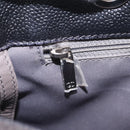 CHANEL Matelasse Chain Tote Bag Caviar Skin Black Silver CC Auth BA15924SAM-23