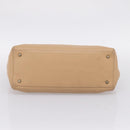CHANEL Tote Bag Caviar Skin Beige CC Auth BA15925V-5