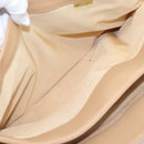 CHANEL Tote Bag Caviar Skin Beige CC Auth BA15925V-31