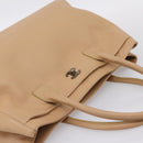 CHANEL Tote Bag Caviar Skin Beige CC Auth BA15925V-6