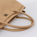 CHANEL Tote Bag Caviar Skin Beige CC Auth BA15925V-7