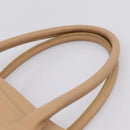 CHANEL Tote Bag Caviar Skin Beige CC Auth BA15925V-14