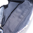 CHANEL Chain Limited Edition Patchwork Bag Denim Blue Silver CC Auth BA15927SM-10