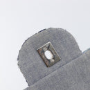 CHANEL Chain Limited Edition Patchwork Bag Denim Blue Silver CC Auth BA15929SM-17