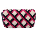 CHANEL Matelasse Chain Shoulder Bag ring Pink Gold CC Auth BA15930SM-3