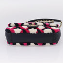 CHANEL Matelasse Chain Shoulder Bag ring Pink Gold CC Auth BA15930SM-9