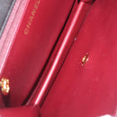 CHANEL Matelasse Chain Shoulder Bag Lamb Skin Black Gold CC Auth BA15934M-22