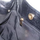 CHANEL Hand Bag Caviar Skin Black Gold CC Auth BA15936SAM-19