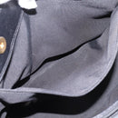 CHANEL Hand Bag Caviar Skin Black Gold CC Auth BA15936SAM-20