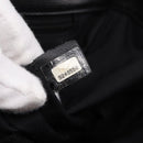 CHANEL Hand Bag Caviar Skin Black Gold CC Auth BA15936SAM-23