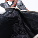CHANEL Chain Shoulder Bag Caviar Skin Black Gold CC Auth BA15937M-18