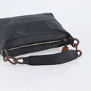 CHANEL Chain Shoulder Bag Caviar Skin Black Gold CC Auth BA15937M-7