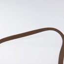 SAINT LAURENT Shoulder Bag Leather Brown Gold Auth BA1594-8