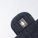 CHANEL Chain Limited Edition Patchwork Bag Denim Blue Silver CC Auth BA15945SM-17