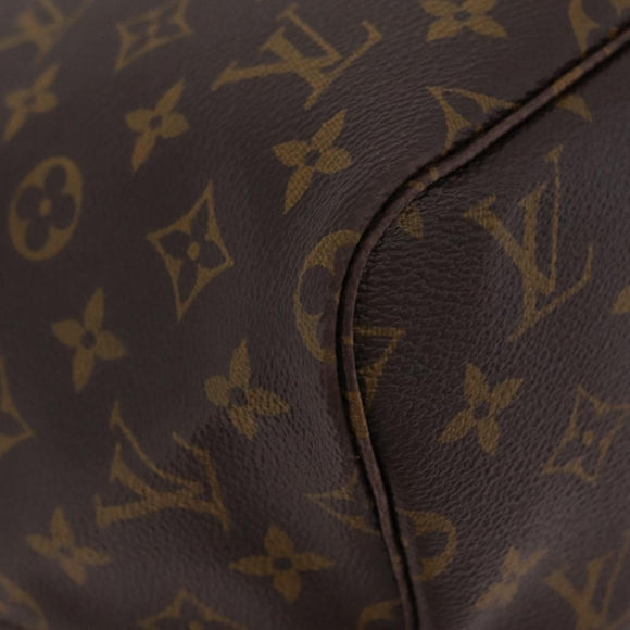 LOUIS VUITTON Monogram Neverfull GM Tote Bag M40157 LV Auth BA15950SAM