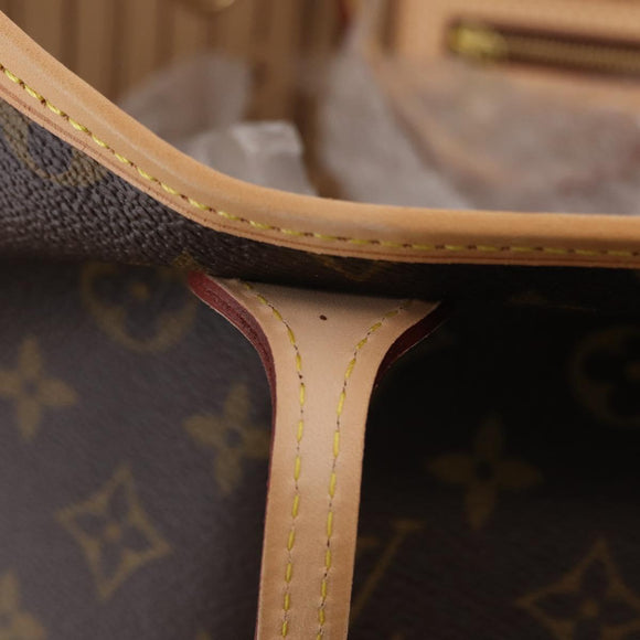 LOUIS VUITTON Monogram Neverfull GM Tote Bag M40157 LV Auth BA15950SAM