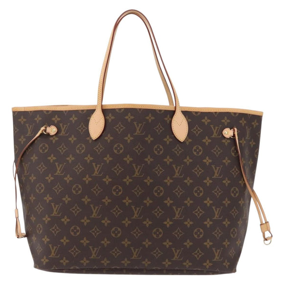 LOUIS VUITTON Monogram Neverfull GM Tote Bag M40157 LV Auth BA15950SAM