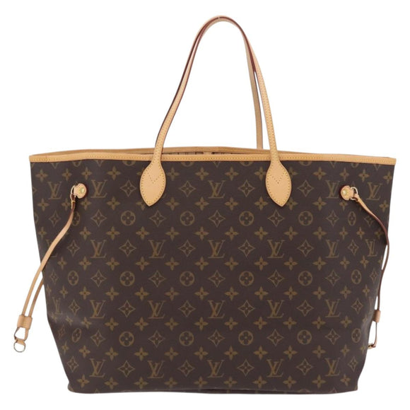 LOUIS VUITTON Monogram Neverfull GM Tote Bag M40157 LV Auth BA15950SAM