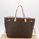LOUIS VUITTON Monogram Neverfull GM Tote Bag M40157 LV Auth BA15950SAM-12