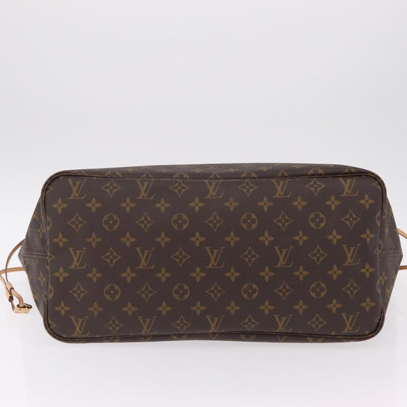 LOUIS VUITTON Monogram Neverfull GM Tote Bag M40157 LV Auth BA15950SAM