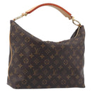 LOUIS VUITTON Monogram Sully PM Hand Bag M40586 LV Auth BA15952M-1