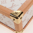 LOUIS VUITTON Monogram Camera Box Shoulder Bag White M10329 LV Auth BA15953SM-15