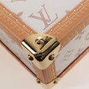 LOUIS VUITTON Monogram Camera Box Shoulder Bag White M10329 LV Auth BA15953SM-19