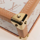 LOUIS VUITTON Monogram Camera Box Shoulder Bag White M10329 LV Auth BA15953SM-20