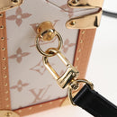 LOUIS VUITTON Monogram Camera Box Shoulder Bag White M10329 LV Auth BA15953SM-21