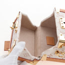 LOUIS VUITTON Monogram Camera Box Shoulder Bag White M10329 LV Auth BA15953SM-22