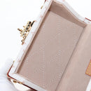 LOUIS VUITTON Monogram Camera Box Shoulder Bag White M10329 LV Auth BA15953SM-23