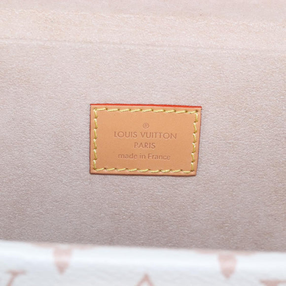 LOUIS VUITTON Monogram Camera Box Shoulder Bag White M10329 LV Auth BA15953SM