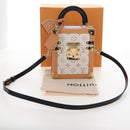 LOUIS VUITTON Monogram Camera Box Shoulder Bag White M10329 LV Auth BA15953SM-12