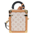 LOUIS VUITTON Monogram Camera Box Shoulder Bag White M10329 LV Auth BA15953SM-3