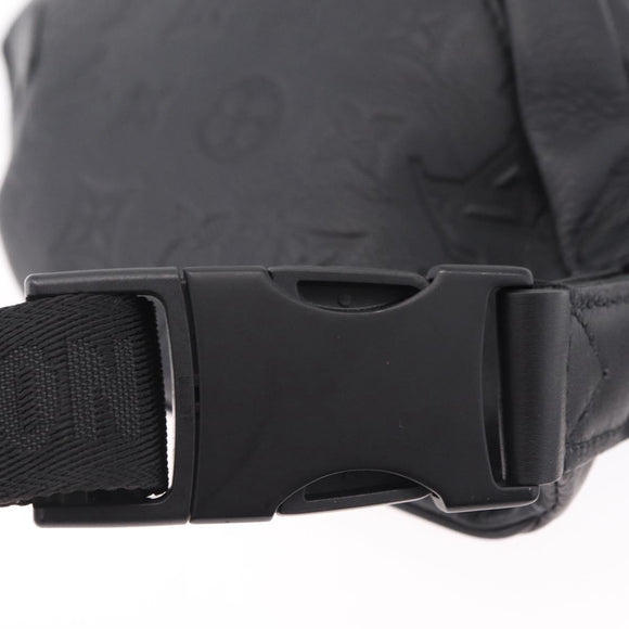 LOUIS VUITTON Monogram Shadow Discovery Bum Bag Black M44388 LV Auth BA15954M