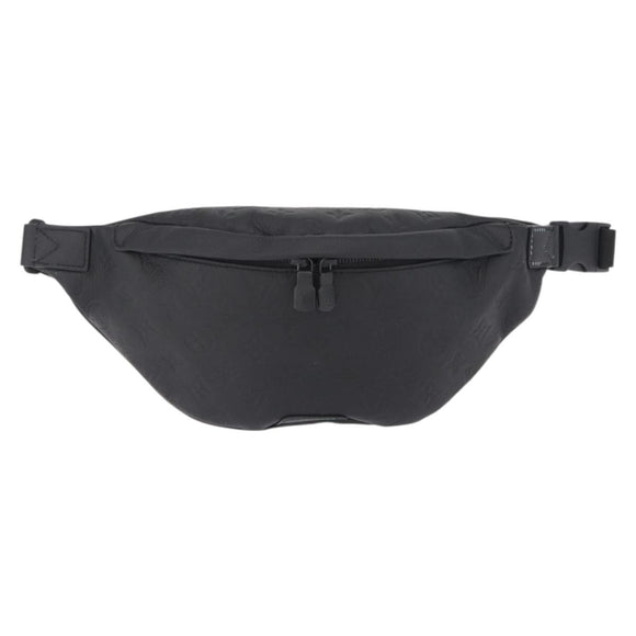 LOUIS VUITTON Monogram Shadow Discovery Bum Bag Black M44388 LV Auth BA15954M