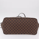 LOUIS VUITTON Damier Ebene Neverfull GM Tote Bag N51106 LV Auth BA15955V-13