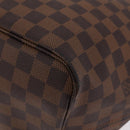 LOUIS VUITTON Damier Ebene Neverfull GM Tote Bag N51106 LV Auth BA15955V-17