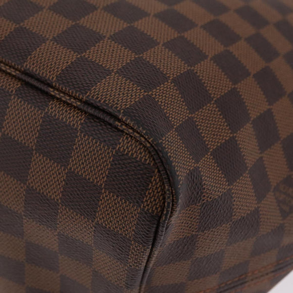 LOUIS VUITTON Damier Ebene Neverfull GM Tote Bag N51106 LV Auth BA15955V