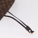 LOUIS VUITTON Damier Ebene Neverfull GM Tote Bag N51106 LV Auth BA15955V-19