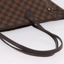 LOUIS VUITTON Damier Ebene Neverfull GM Tote Bag N51106 LV Auth BA15955V-7