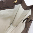 GUCCI GG Supreme Tote Bag PVC 2way Beige Gold 450950 Auth BA15961V-18