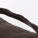 Bottega Veneta INTRECCIATO Hobo Bag Leather Brown Gold 115654 Auth BA15963V-8