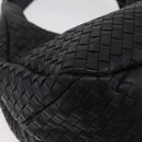 Bottega Veneta INTRECCIATO Tote Bag Leather Black 125787 Auth BA15965V-9