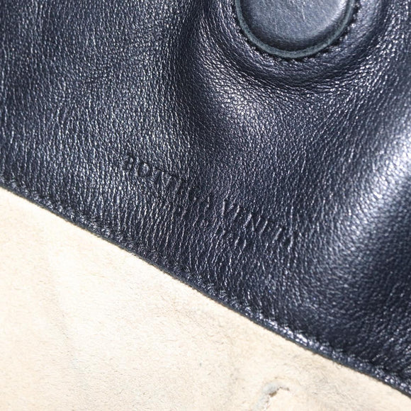 Bottega Veneta INTRECCIATO Tote Bag Leather Black 125787 Auth BA15965V